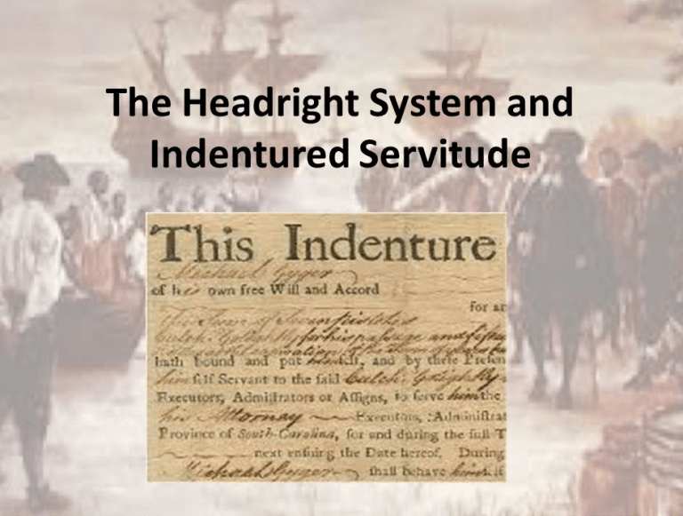 Headright System Definition & History