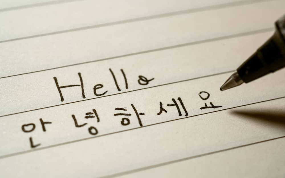 Write In Korean